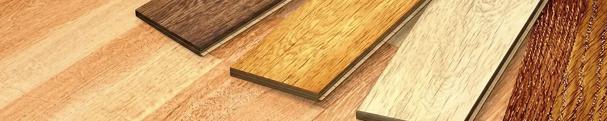 Cork floor boards close-up in Bellevue, WA